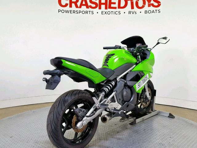 JKAEXEC109DA25311 - 2009 KAWASAKI EX650 C 绿色 照片 8