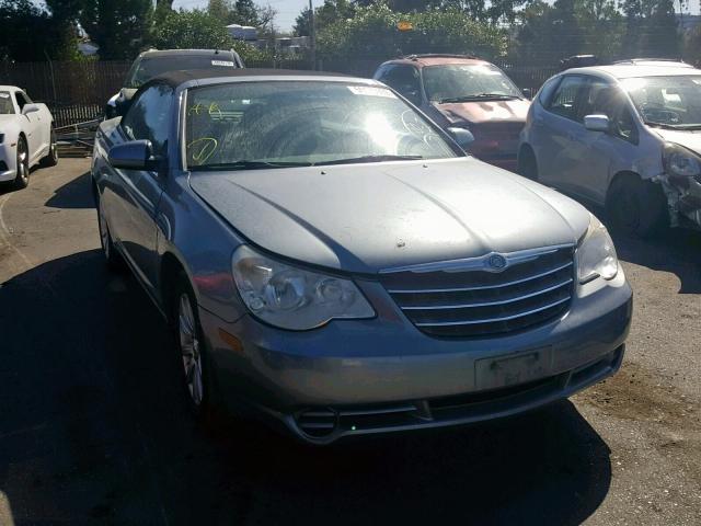 1C3BC5ED7AN166033 - 2010 CHRYSLER SEBRING TO SILVER photo 1