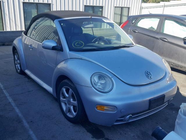 3VWCD21Y94M301836 - 2004 VOLKSWAGEN NEW BEETLE ვერცხლისფერი ფოტო 1