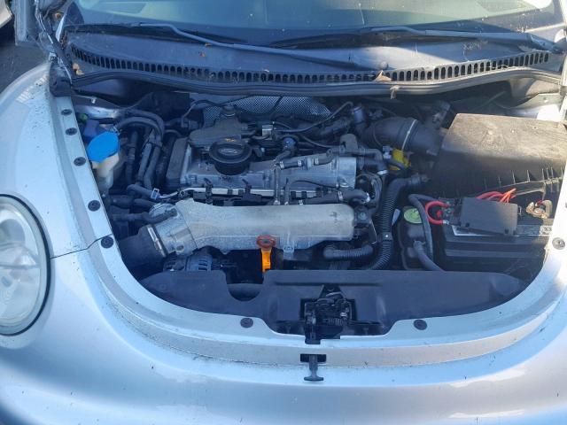 3VWCD21Y94M301836 - 2004 VOLKSWAGEN NEW BEETLE ვერცხლისფერი ფოტო 7