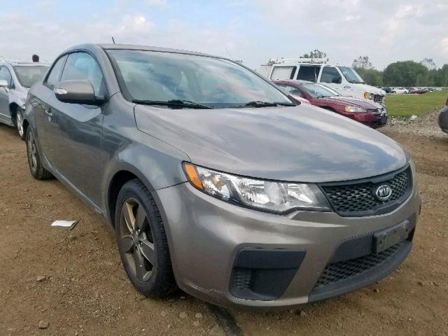 KNAFU6A2XA5257265 - 2010 KIA FORTE EX GRAY photo 1