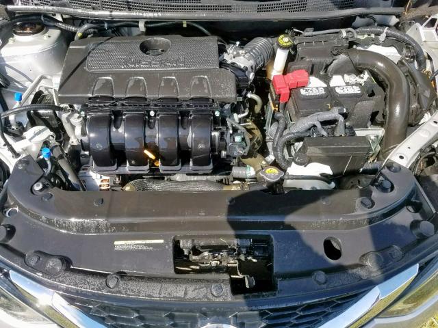 3N1AB7AP2HY206993 - 2017 NISSAN SENTRA S GRAY photo 7