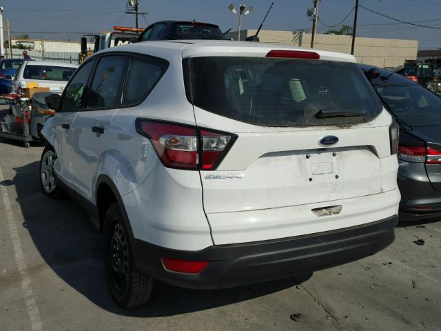 1FMCU0F78HUD93980 - 2017 FORD ESCAPE S WHITE photo 3