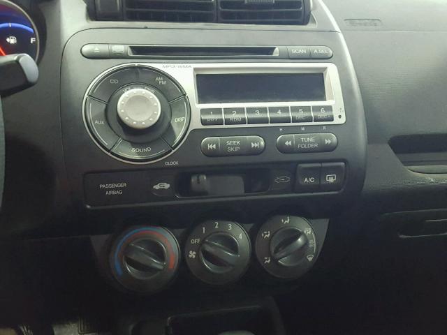 JHMGD386X7S051323 - 2007 HONDA FIT S 黑色 照片 9