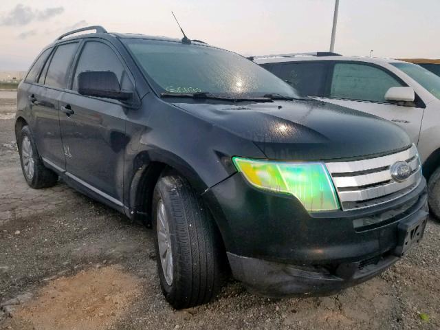 2FMDK38C38BB02538 - 2008 FORD EDGE SEL BLACK photo 1