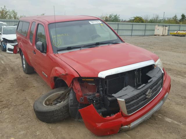 5Z6BD06T99C412672 - 2009 SUZUKI EQUATOR BA RED photo 1