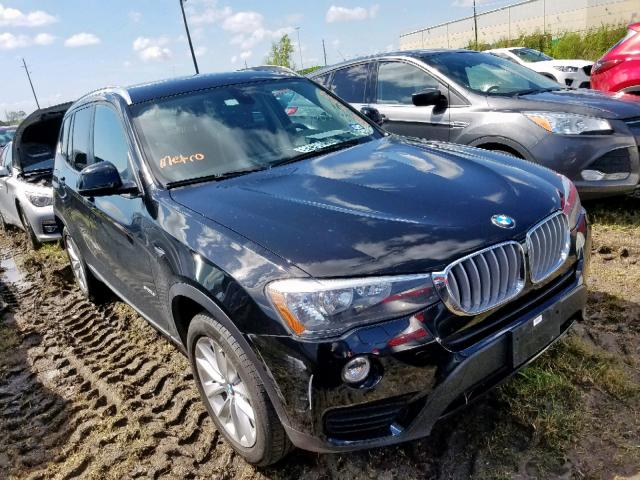 5UXWZ7C30H0V93061 - 2017 BMW X3 SDRIVE2 BLACK photo 1