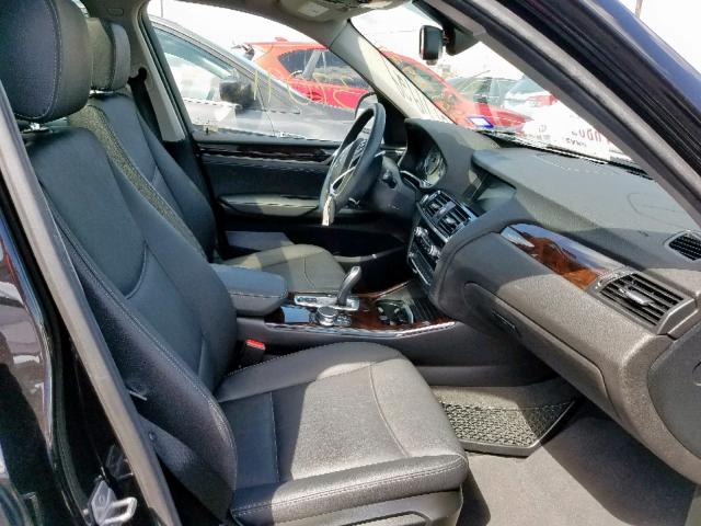 5UXWZ7C30H0V93061 - 2017 BMW X3 SDRIVE2 BLACK photo 5