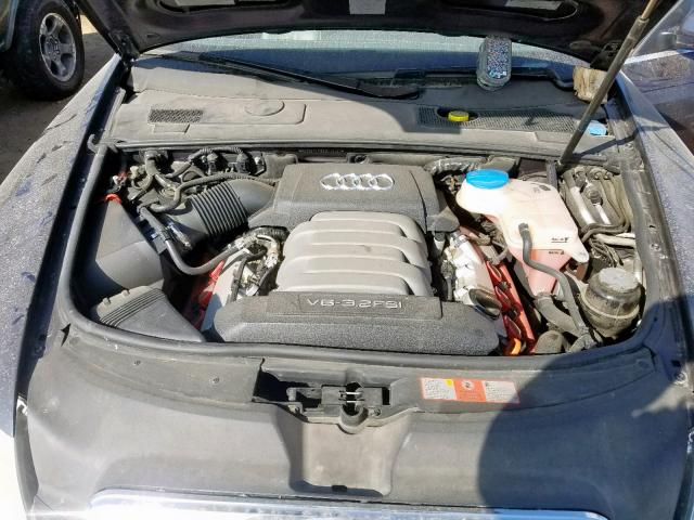 WAUDG74F85N116123 - 2005 AUDI A6 3.2 QUA BLUE photo 7