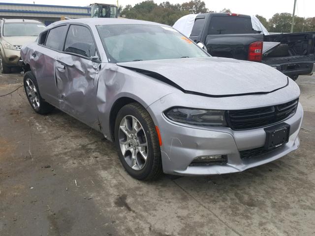 2C3CDXJGXGH277528 - 2016 DODGE CHARGER SX GRAY photo 1