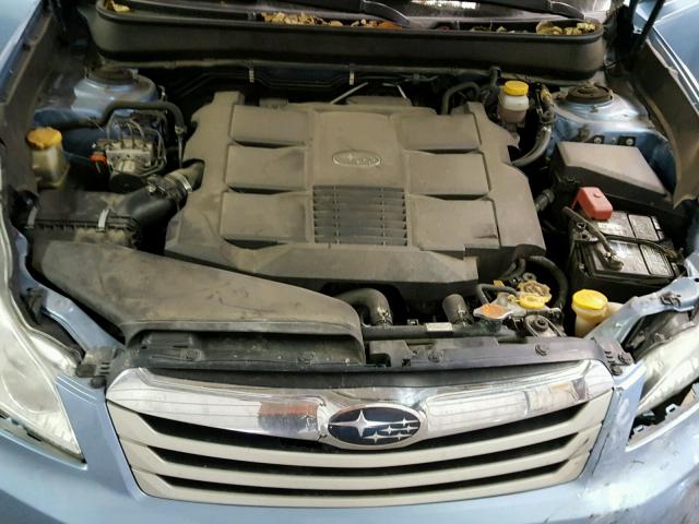 4S4BRDLC0C2268160 - 2012 SUBARU OUTBACK 3. BLUE photo 7