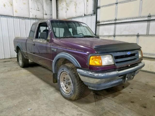 1FTCR15X7PPB09619 - 1993 FORD RANGER SUP MAROON photo 1