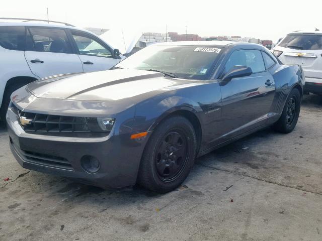 2G1FA1EDXB9158095 - 2011 CHEVROLET CAMARO LS GRAY photo 2