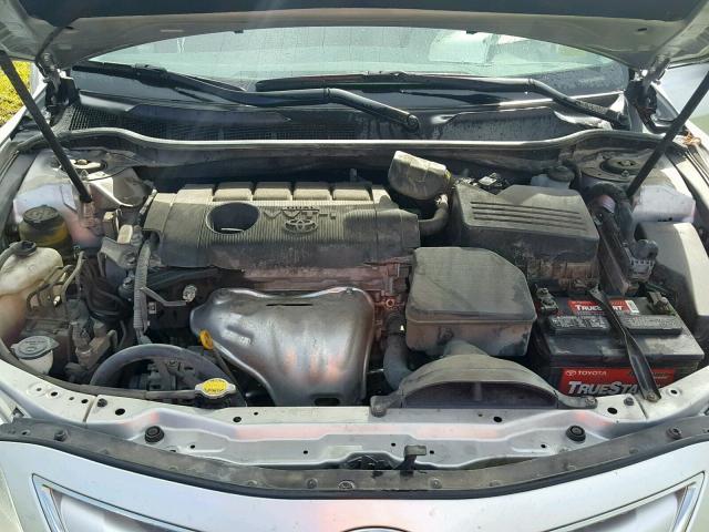 4T4BF3EK3BR209393 - 2011 TOYOTA CAMRY BASE SILVER photo 7