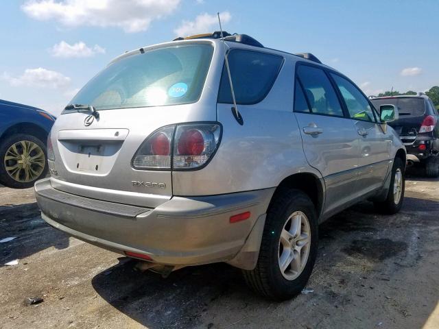 JTJGF10U110116926 - 2001 LEXUS RX SILVER photo 4