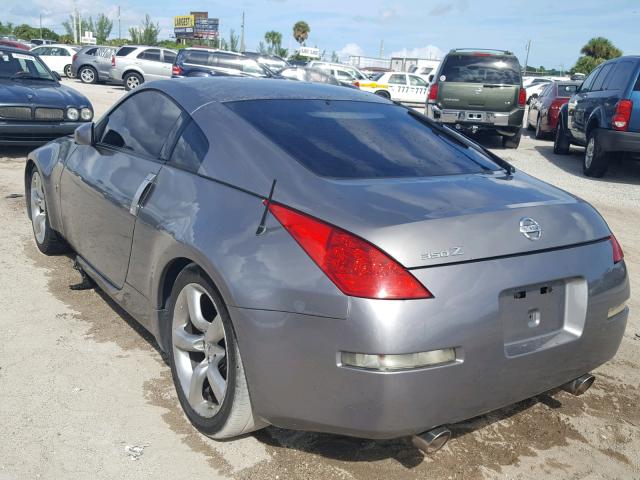 JN1BZ34D57M501453 - 2007 NISSAN 350Z COUPE SILVER photo 3