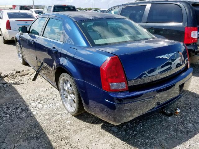 2C3JA43R55H606016 - 2005 CHRYSLER 300 BLUE photo 3