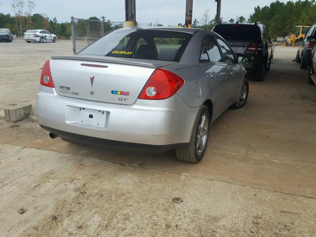 1G2ZH57N394136681 - 2009 PONTIAC G6 GT SILVER photo 4