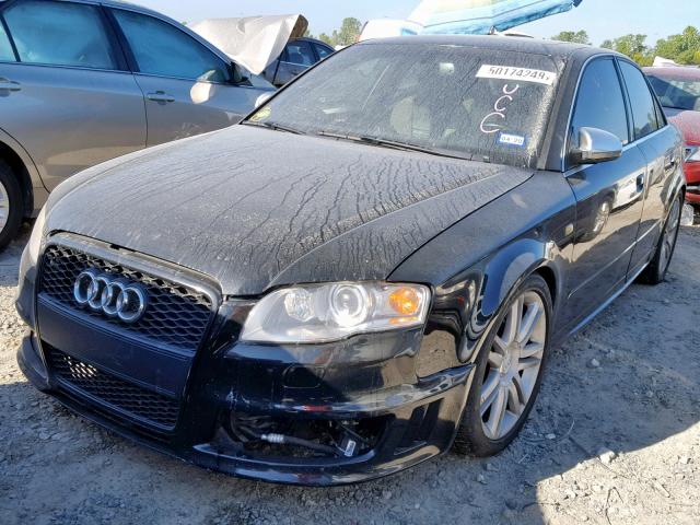 WAUGL78E77A137257 - 2007 AUDI NEW S4 QUA BLACK photo 2