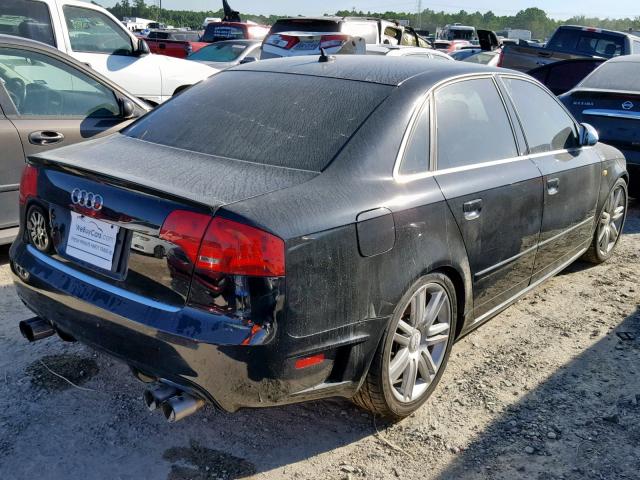 WAUGL78E77A137257 - 2007 AUDI NEW S4 QUA BLACK photo 4