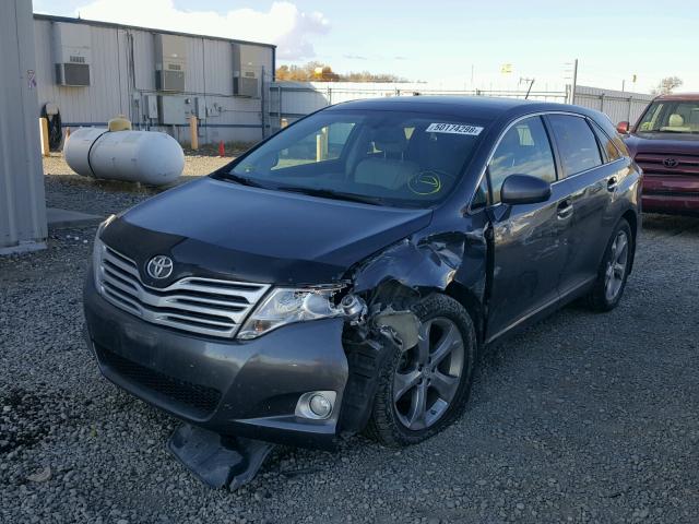 4T3BK3BB4AU029923 - 2010 TOYOTA VENZA BASE BLACK photo 2