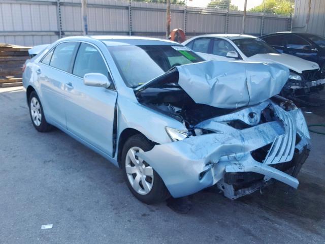 4T1BE46K18U789706 - 2008 TOYOTA CAMRY CE BLUE photo 1