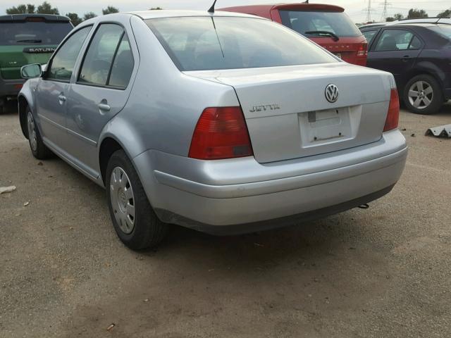 3VWRK69M33M015360 - 2003 VOLKSWAGEN JETTA GL SILVER photo 3