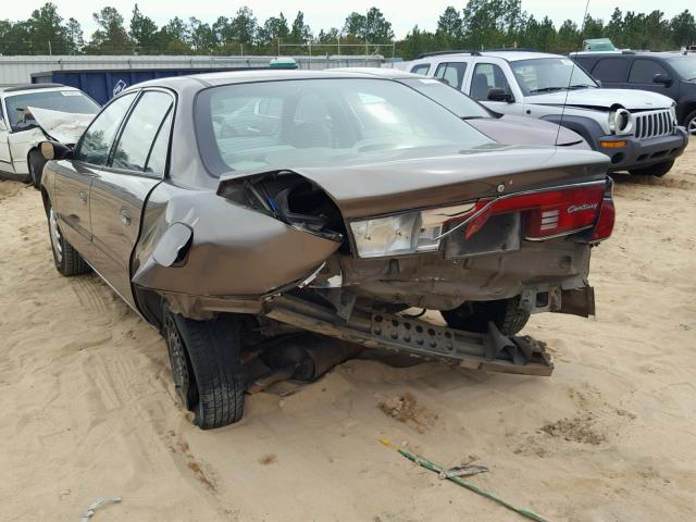 2G4WS52J441205737 - 2004 BUICK CENTURY CU GRAY photo 3