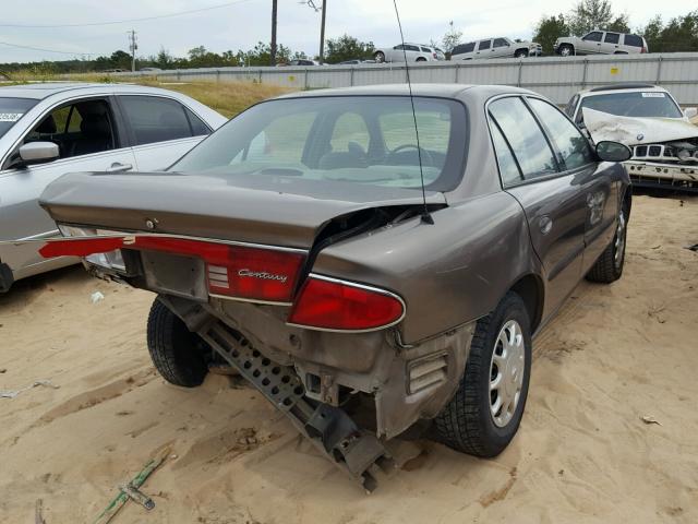 2G4WS52J441205737 - 2004 BUICK CENTURY CU GRAY photo 4