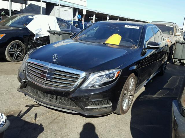 WDDUG8CB0GA212352 - 2016 MERCEDES-BENZ S 550 BLACK photo 2