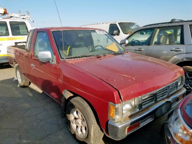 1N6SD16S4VC308416 - 1997 NISSAN TRUCK KING RED photo 1