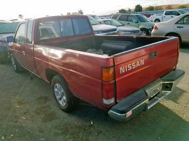 1N6SD16S4VC308416 - 1997 NISSAN TRUCK KING RED photo 3