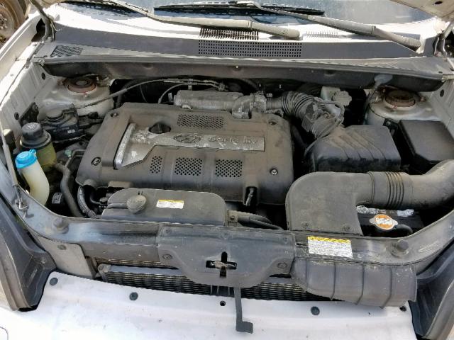 KM8JM12B55U175210 - 2005 HYUNDAI TUCSON GL SILVER photo 7