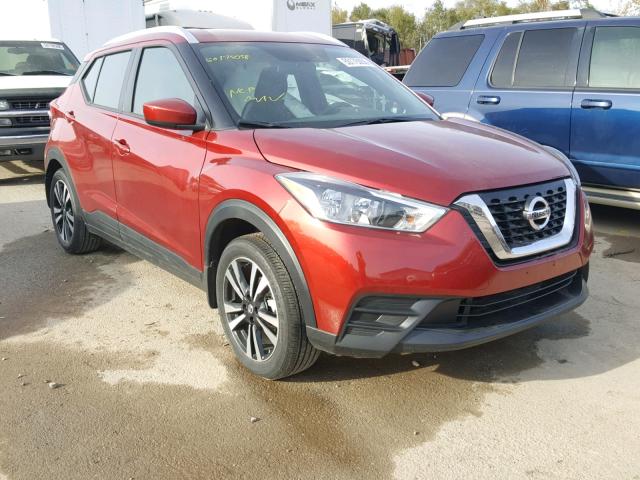 3N1CP5CU4JL502537 - 2018 NISSAN KICKS S RED photo 1