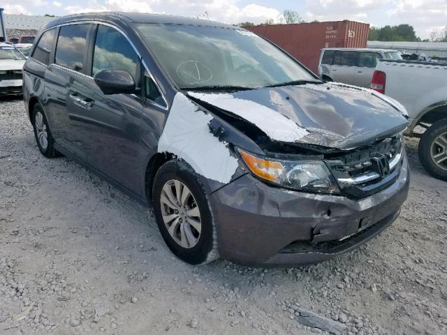 5FNRL5H39GB023315 - 2016 HONDA ODYSSEY SE GRAY photo 1