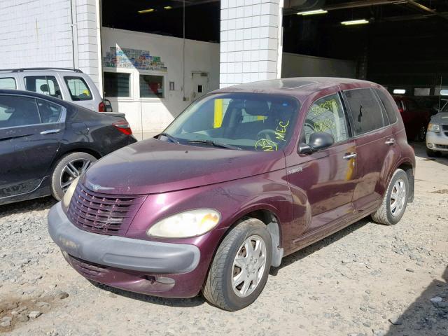 3C8FY4BB51T640877 - 2001 CHRYSLER PT CRUISER PURPLE photo 2