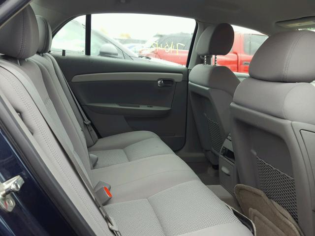 1G1ZG57B09F208406 - 2009 CHEVROLET MALIBU LS ლურჯი ფოტო 6