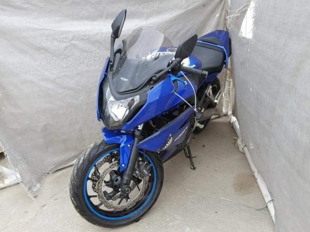 MLHRC7404F5100239 - 2015 HONDA CBR650 F BLUE photo 2