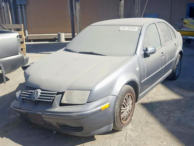 3VWRA69M54M136881 - 2004 VOLKSWAGEN JETTA GL GRAY photo 2