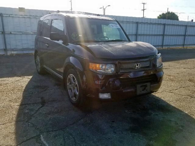 5J6YH18907L009594 - 2007 HONDA ELEMENT SC BURGUNDY photo 1