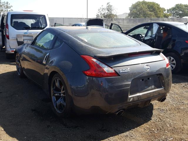 JN1AZ4EH6AM502198 - 2010 NISSAN 370Z GRAY photo 3