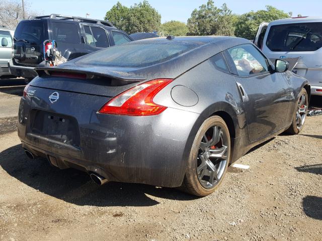 JN1AZ4EH6AM502198 - 2010 NISSAN 370Z GRAY photo 4