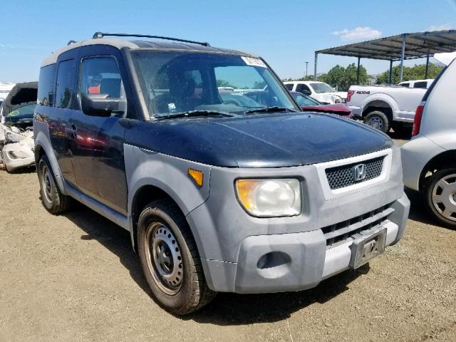 5J6YH18223L013160 - 2003 HONDA ELEMENT DX BLACK photo 1