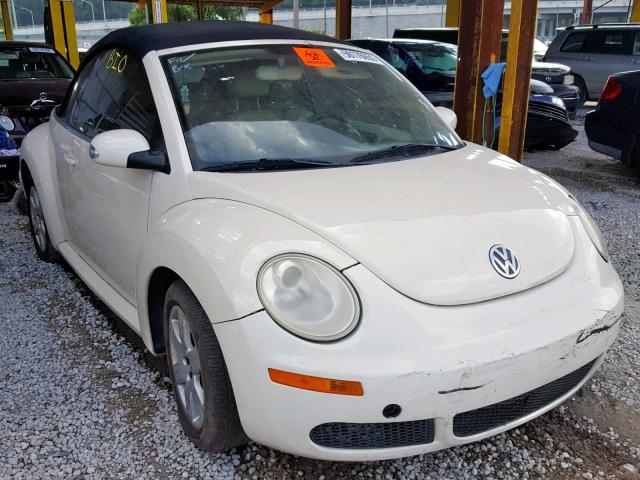 3VWRF31Y57M417985 - 2007 VOLKSWAGEN NEW BEETLE კრემისფერი ფოტო 1