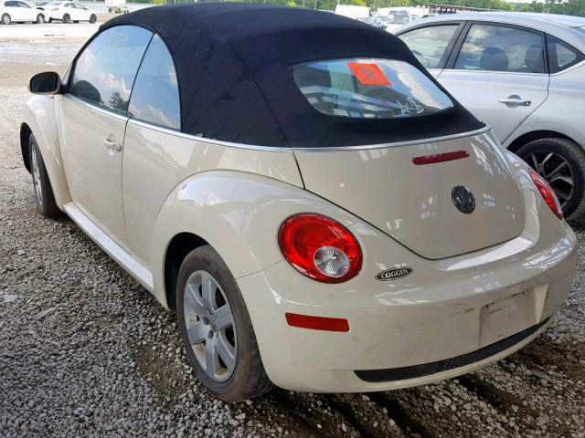 3VWRF31Y57M417985 - 2007 VOLKSWAGEN NEW BEETLE კრემისფერი ფოტო 3
