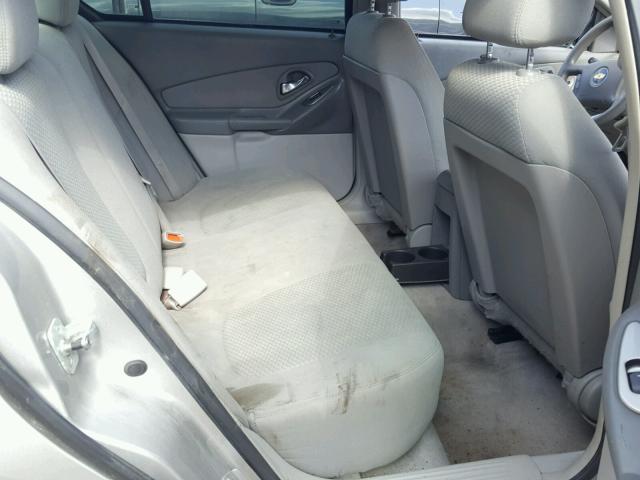 1G1ZS58F17F199292 - 2007 CHEVROLET MALIBU LS 银色 照片 6