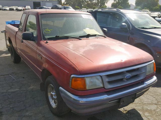 1FTCR14X2VPA86278 - 1997 FORD RANGER SUP MAROON photo 1