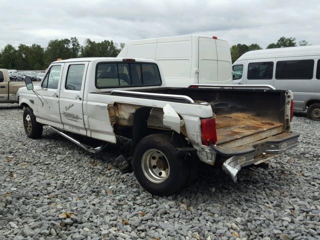 1FTJW35F0VEC75539 - 1997 FORD F350 WHITE photo 3