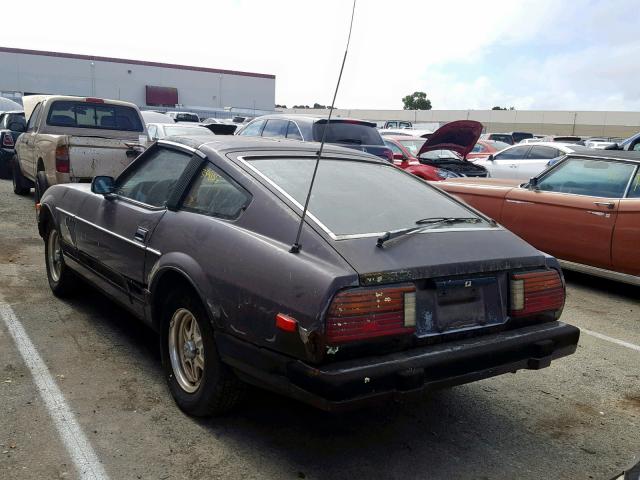 JN1HZ04S3CX457033 - 1982 DATSUN 280ZX BROWN photo 3