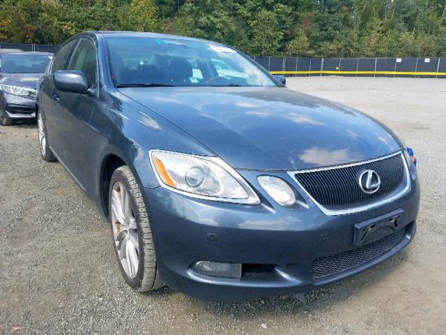 JTHBC96S275002194 - 2007 LEXUS GS 450H GRAY photo 9